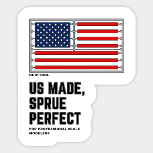 US made, sprue perfect Sticker